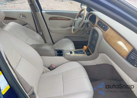 2004 Jaguar S-Type 3.0L V6 из США, поврежденный, VIN SAJEA01T34FN00637